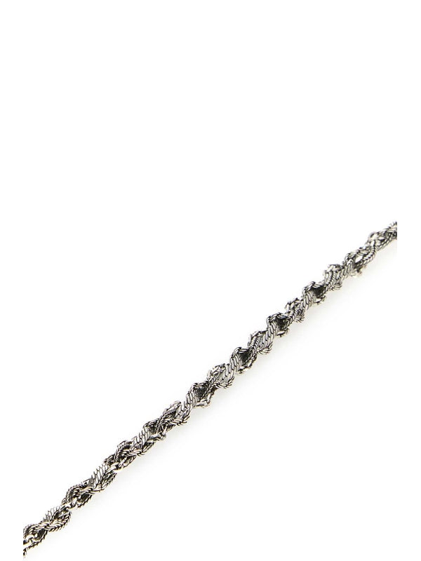 Treccia Silver Necklace