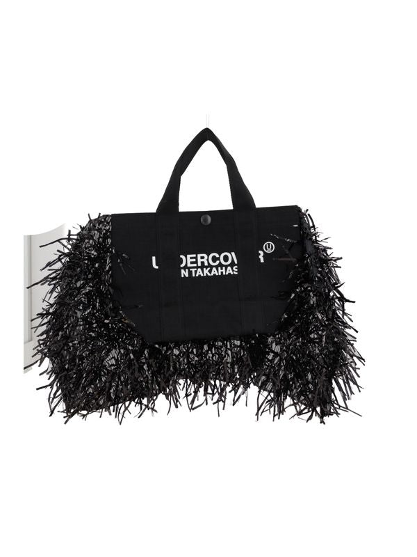 Logo Film Fringe Tote Bag