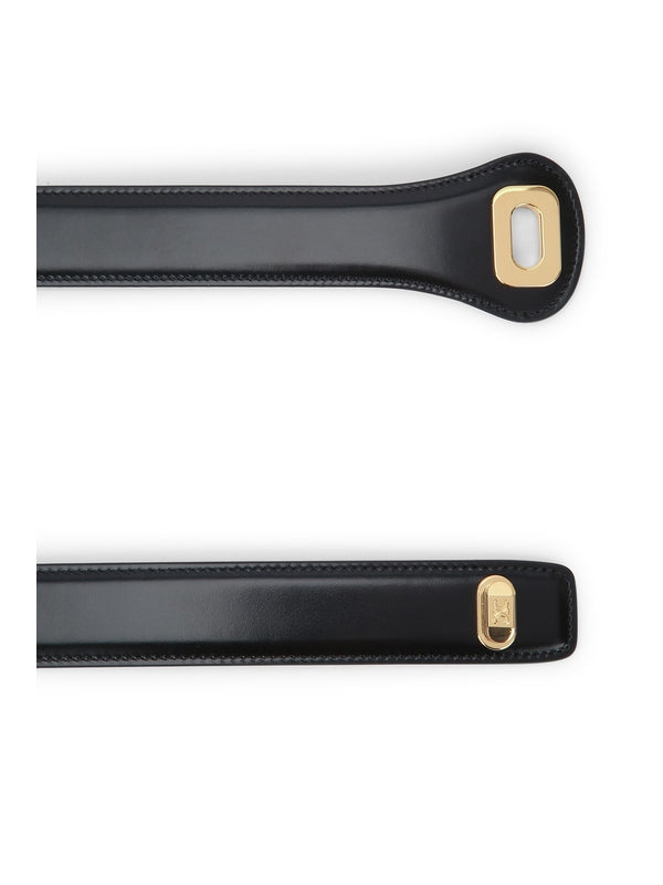 BELT 45BMB3A01 38NO Black Leather Belts