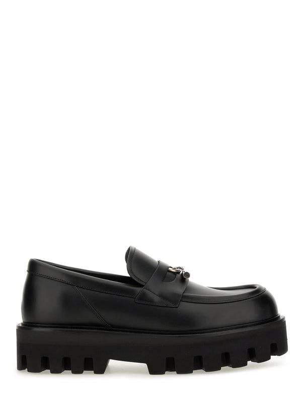 Alexander Mcqueen Black Loafers