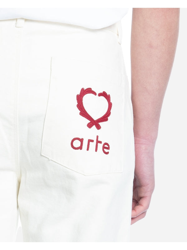 Poage Back Heart Logo Pants