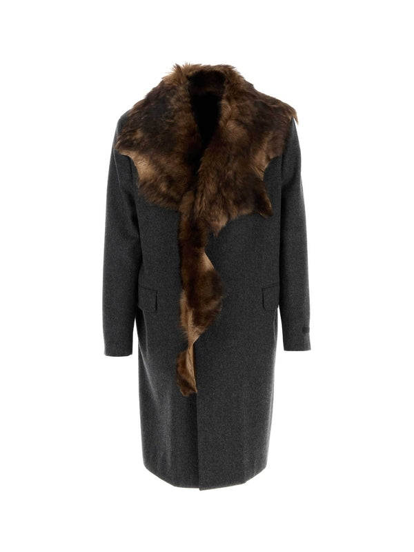 Prada Grey Coats