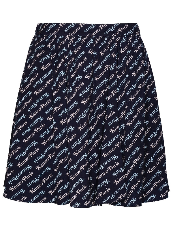 Verdy Logo Flare Mini Skirt