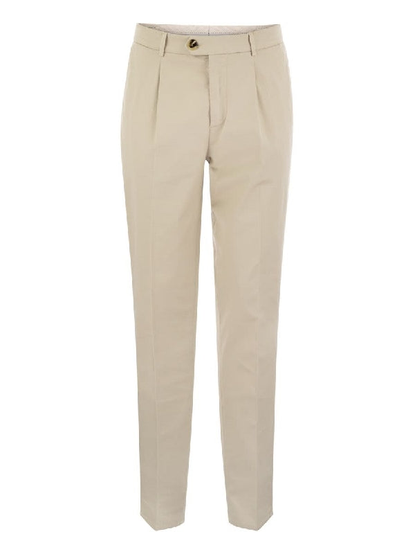 Cotton
  Tailored Pants