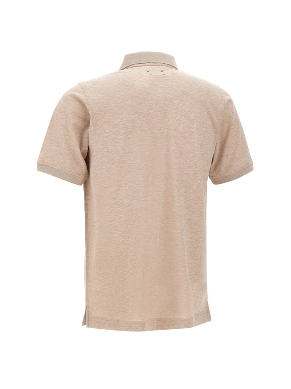 Kiton Beige Polo Shirts