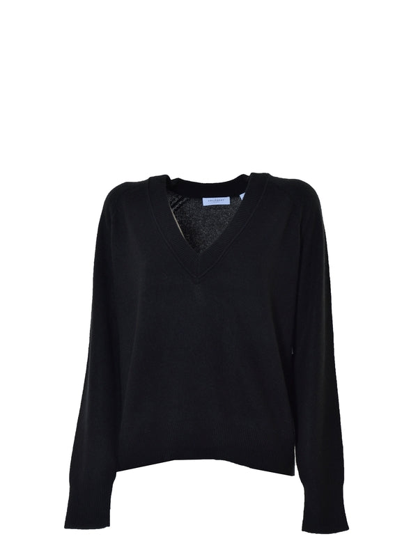 V-neck Cashmere Knit