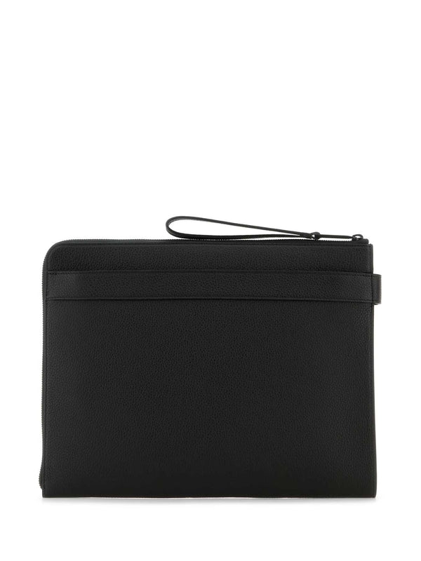 Gancini Buckle Clutch Bag