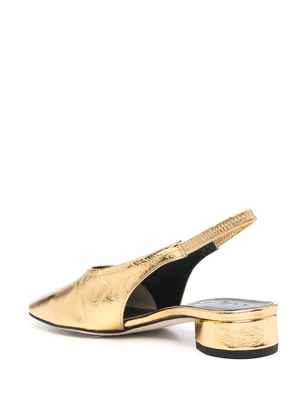 Aidy Gold Slingback Heel