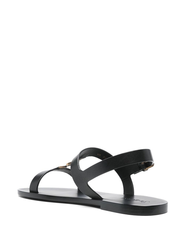 Saint Laurent Black Sandals