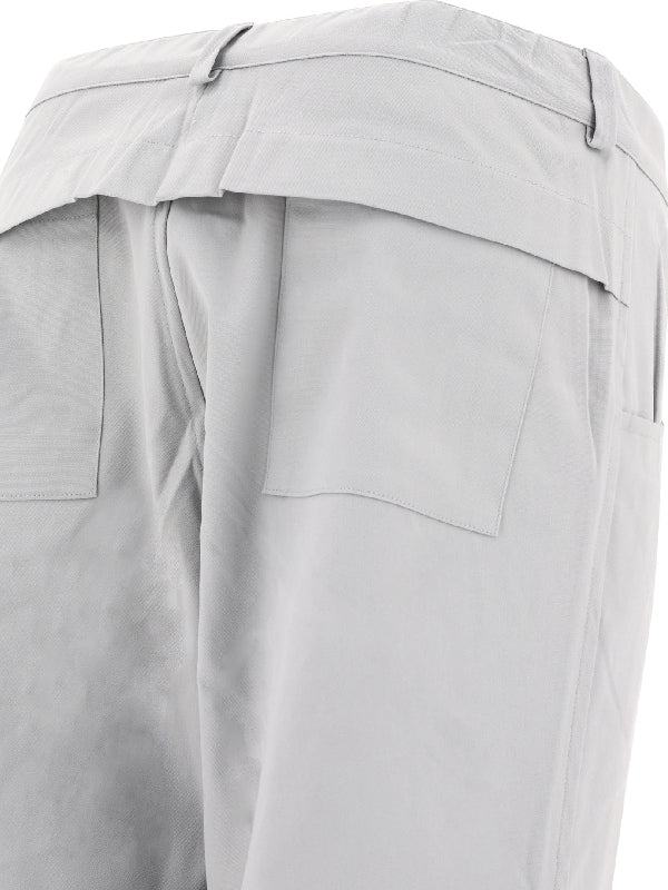 Nylon Canvas Pants