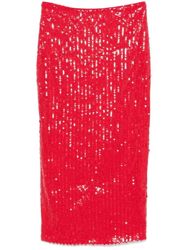 Allover Sequin Midi Skirt