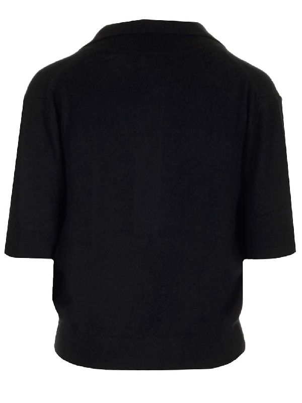 Cashmere Polo Short Sleeve Knit