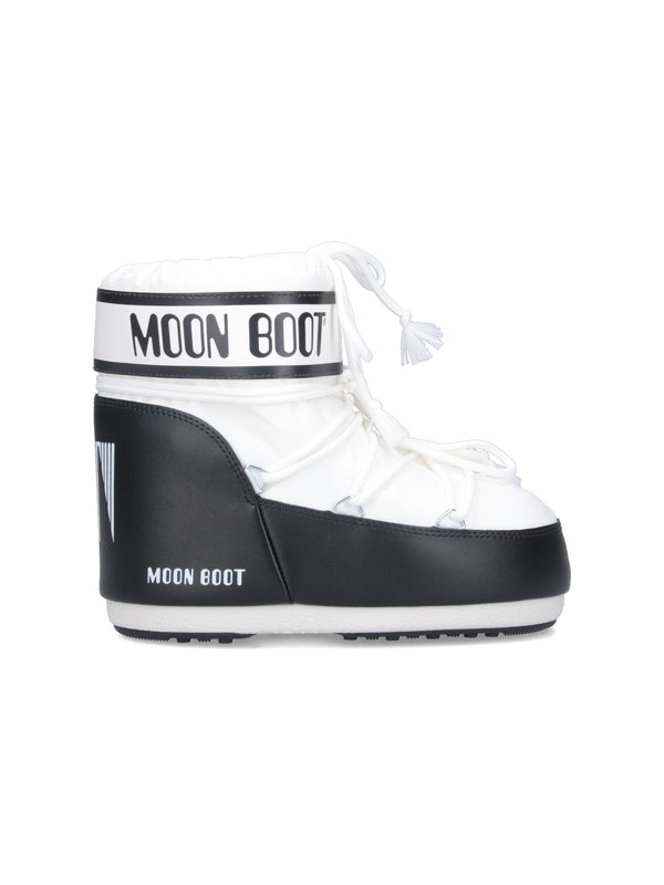 Icon Logo Lace-Up Boots