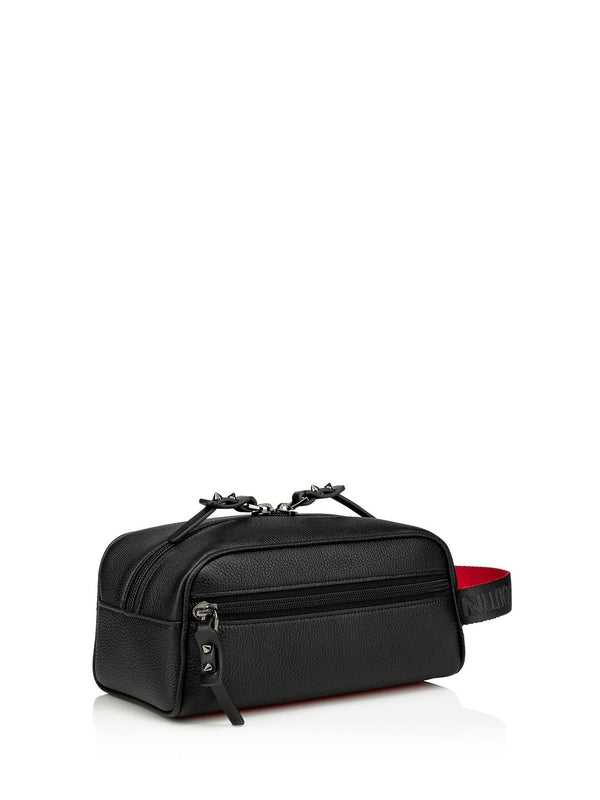 black calfskin clutch bag