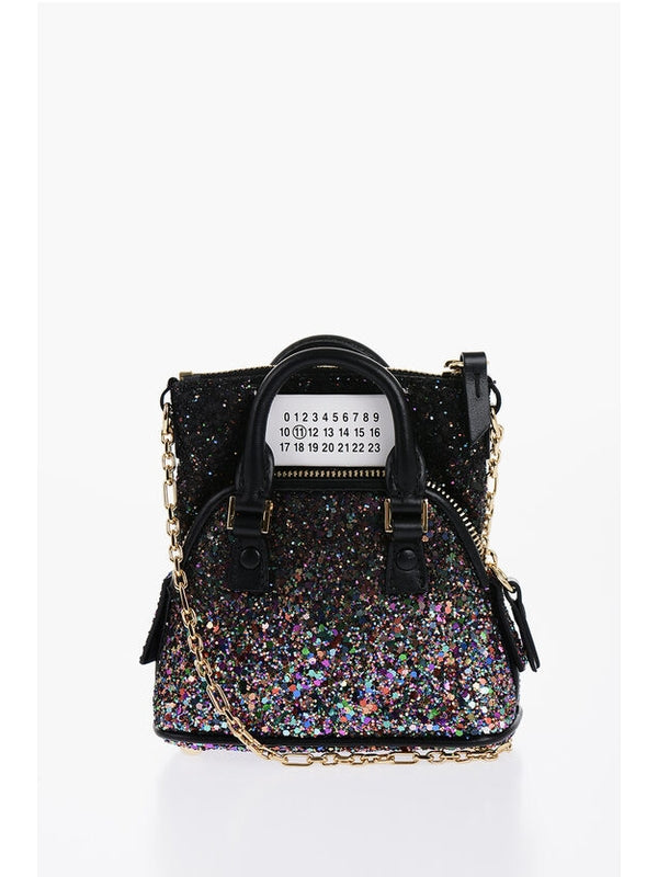 5ac Number Logo Sequin Tote Bag