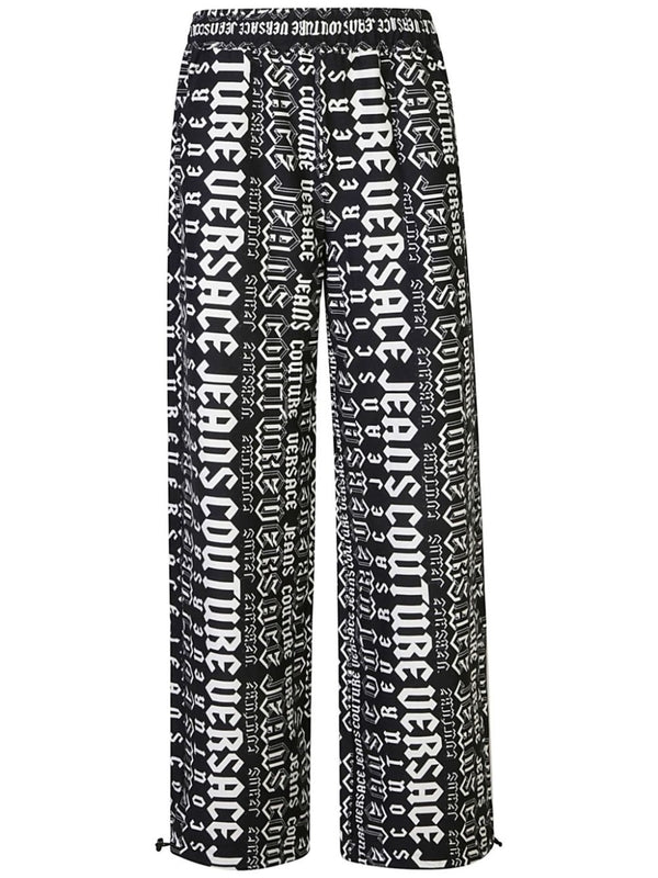 Allover Print Cotton Pants