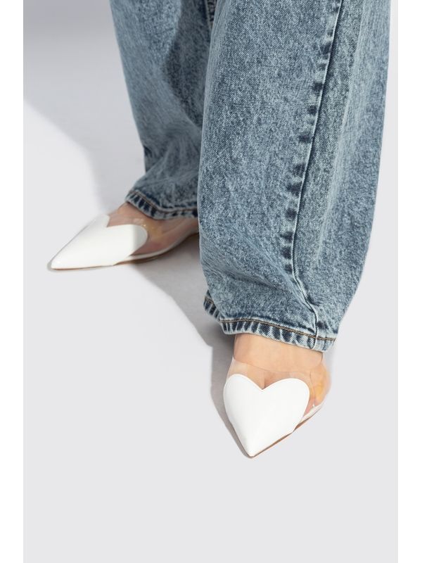 Coeur
  Slingback Flat Shoes