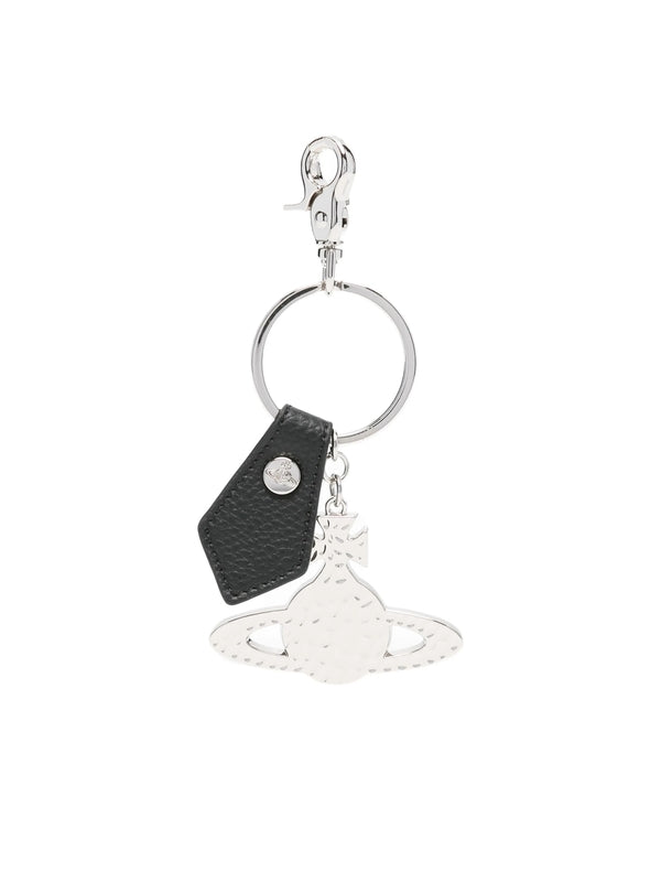Vivienne Westwood Silver Black Keyrings