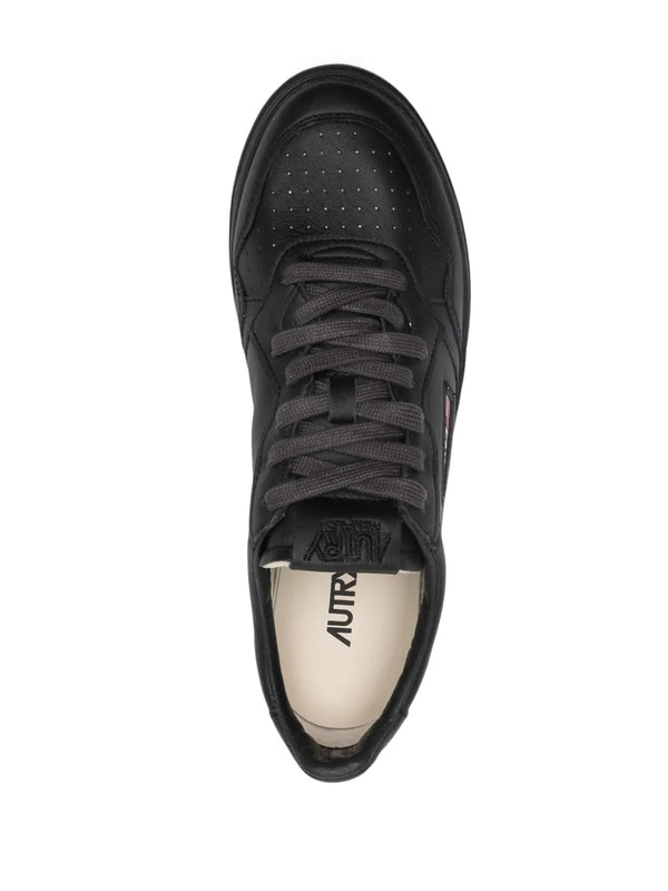 Autry Black Low Top Sneakers