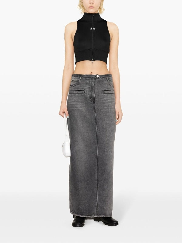 Interlock Logo Patch Crop Vest