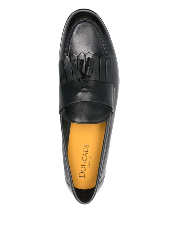 Tassel Detail Calfskin Loafers