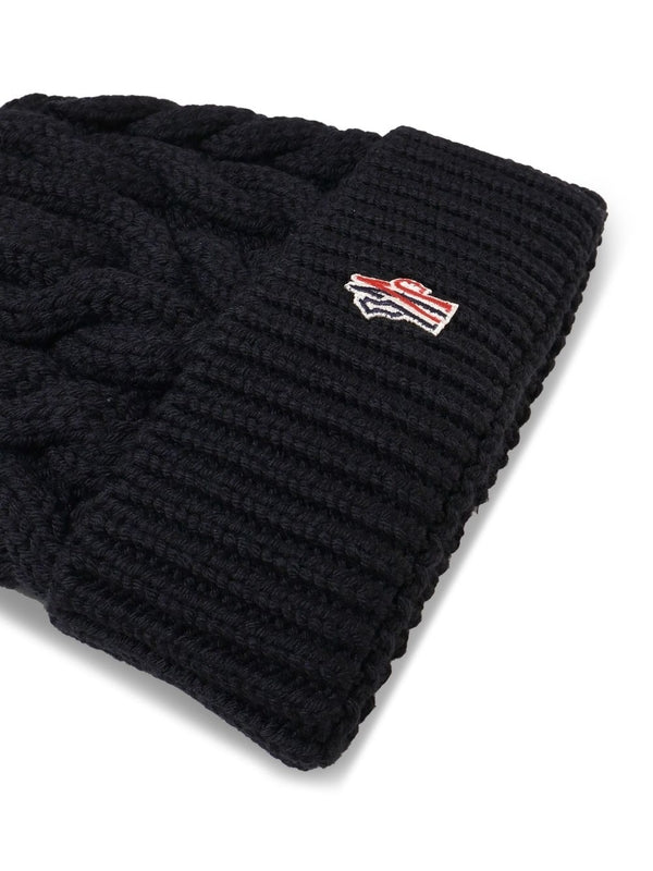 Moncler Black Beanies