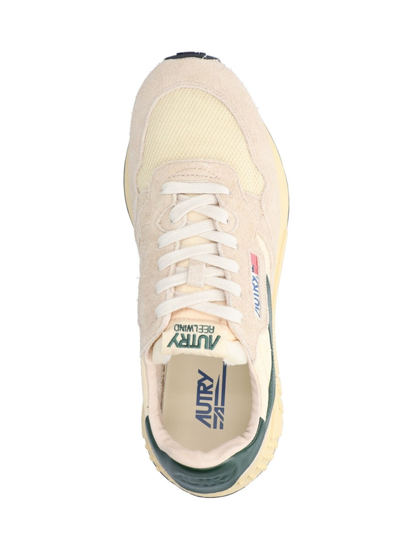 Autry Beige Low Top Sneakers
