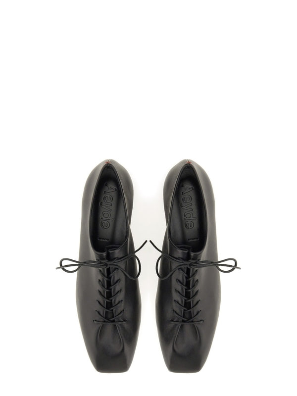 Isla Leather Lace-Up Shoes