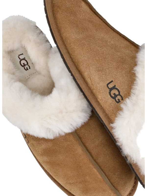 Scuffette Shearling Suede Bloafer