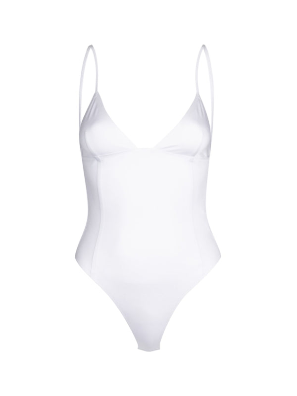 White Nylon
  Bodysuit