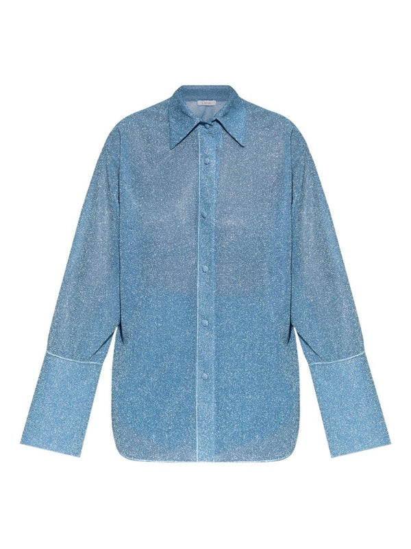 Oseree Blue Shirt & Blouse