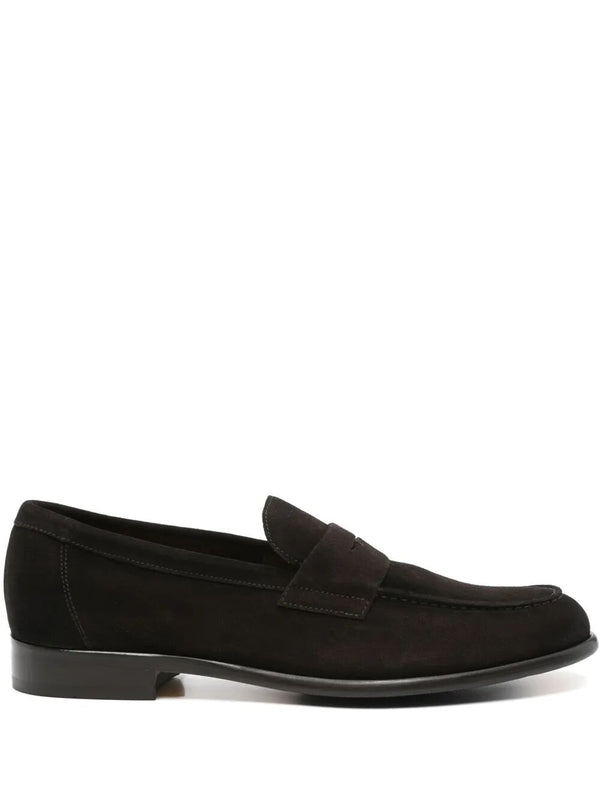 ADLER JUKE Suede Penny Loafers