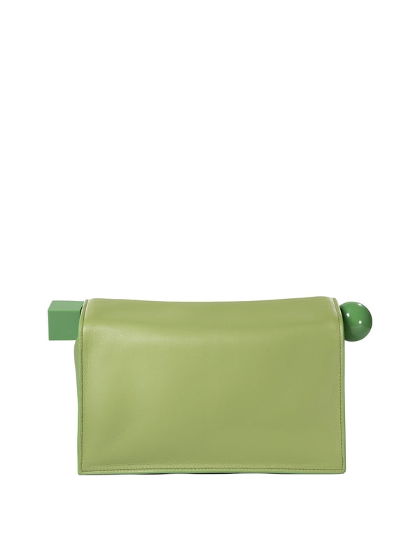 Takeout Logo Detail Clutch Bag