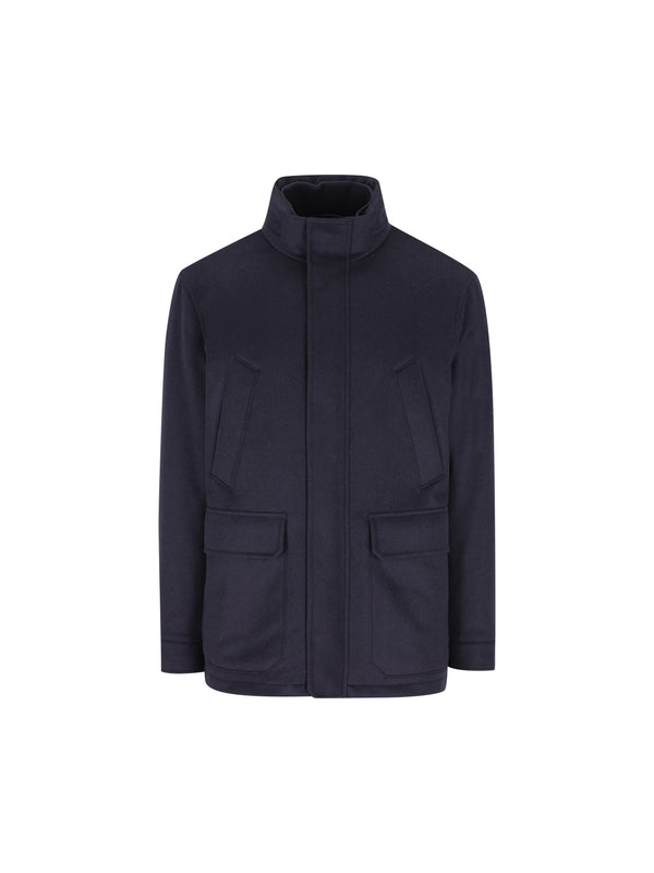 Z Zegna Navy Jackets