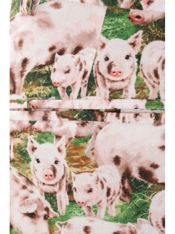 Animal Printing Cotton Shorts