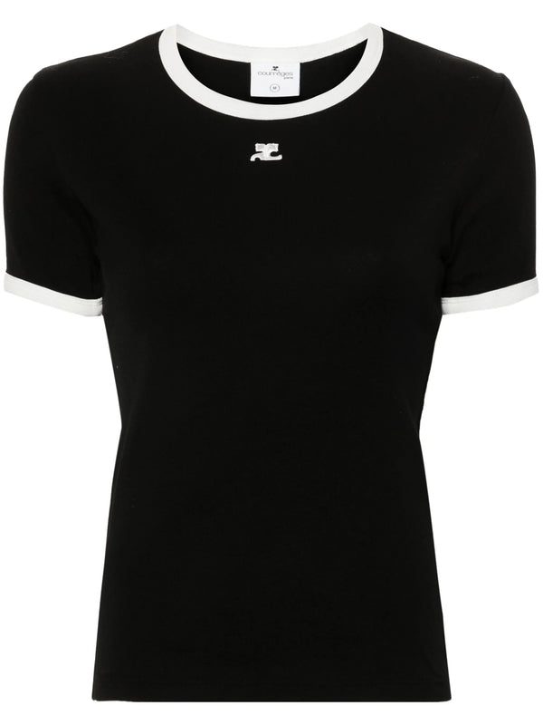 Courrèges Black Half Sleeve