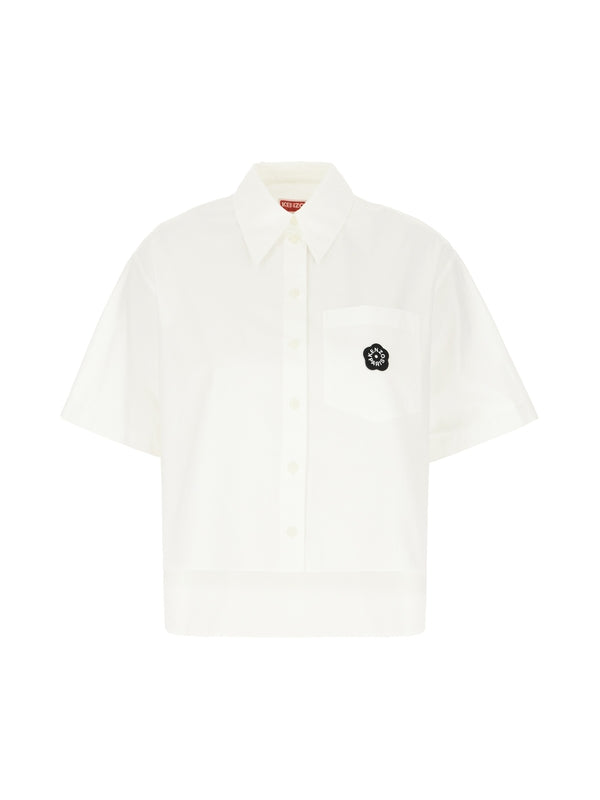 Bokeh Flower 2.0 Embroidery Short Sleeve
  Shirt