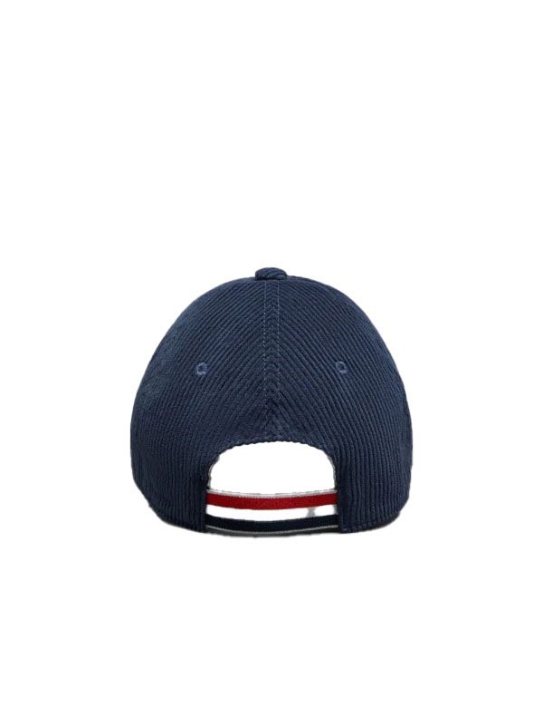 Logo Embroidered Corduroy Ball Cap