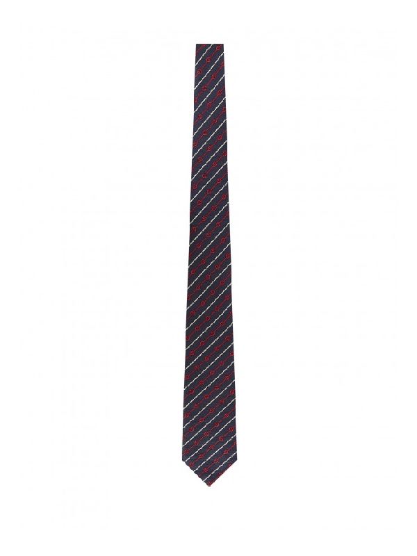 Interlocking G Pattern Silk Tie