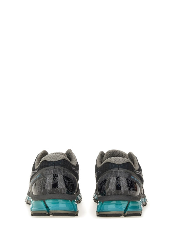 Asics Black Blue Low Top Sneakers