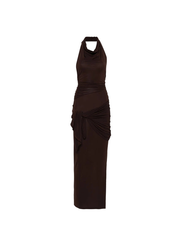 Paloma-Wool Brown Long Dress