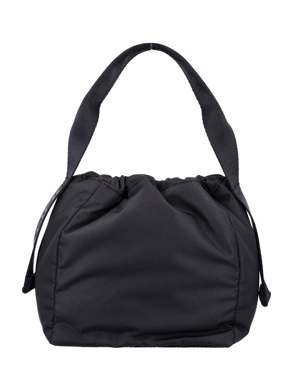 GANNI - Black Tech Bucket Bag - Jente