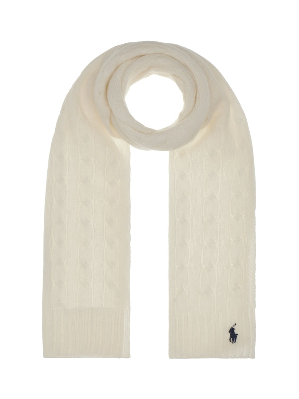 Polo Ralph Lauren Ivory Wool Mufflers