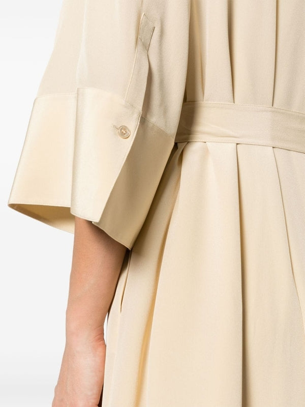 Darius Caralis Silk Shirt Dress