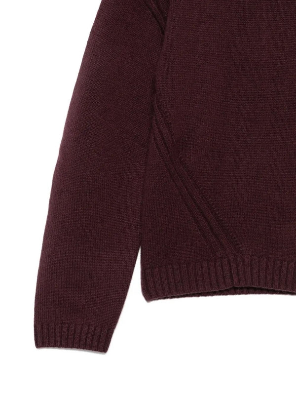 Joseph Burgundy Knit