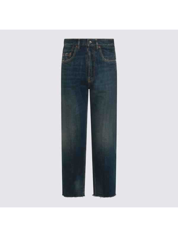 Maison Margiela Blue Denim Pants