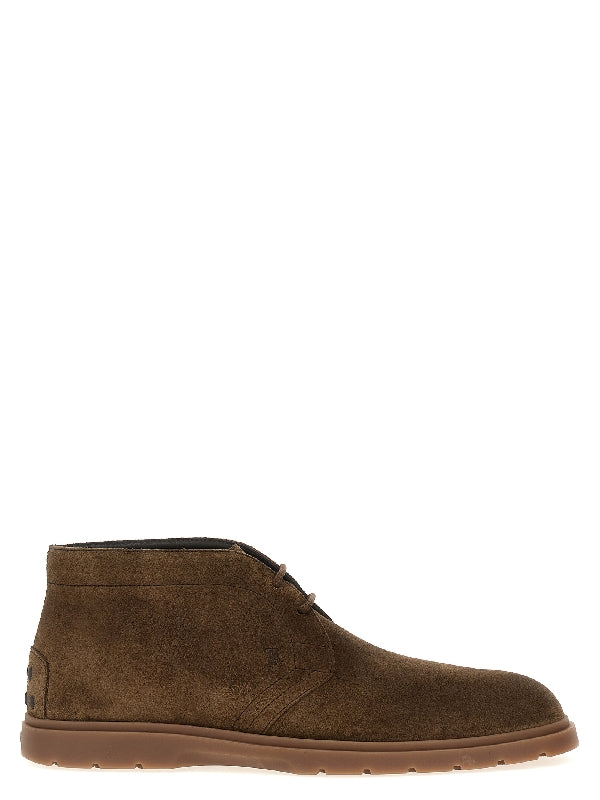 Suede Leather Desert Boots