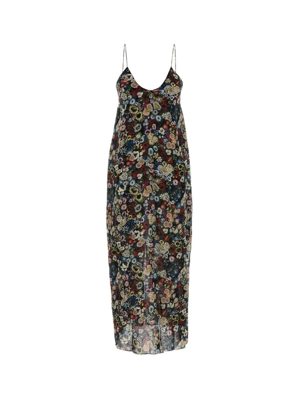 Khaite Multicolor Long Dress