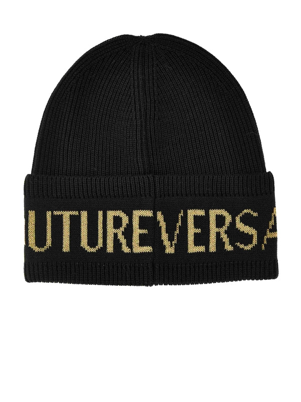 Versace Black Beanie