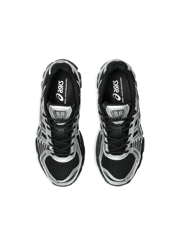 Asics Black Silver Low Top Sneakers